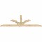 Ekena Millwork Redmond Rough Sawn Timber Gable Bracket, Douglas Fir, 108"W x 40"H x 2"D x 6"F, 9/12 Pitch GBW108X40X0206RED00RDF - alternate 5